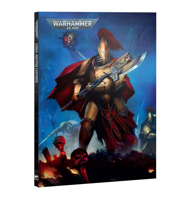 Warhammer 40k: Codex – Adeptus Custodes (NEW)