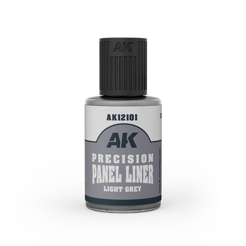 AK Interactive Precision Paneliner Light Grey (30ml)