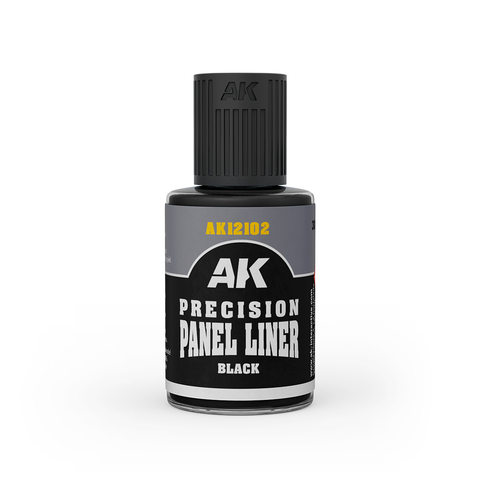 AK Interactive Precision Paneliner Black (30ml)