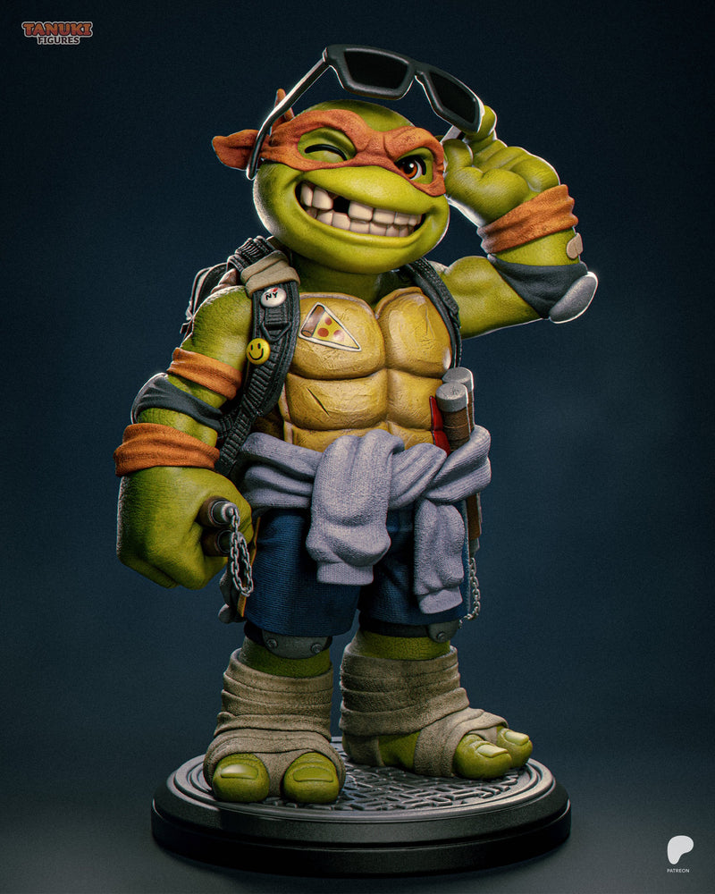 Michelangelo – TMNT – Toon – Resin Statue