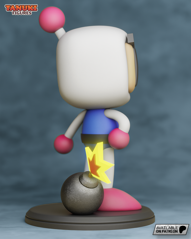 Bomberman – Resin Statue