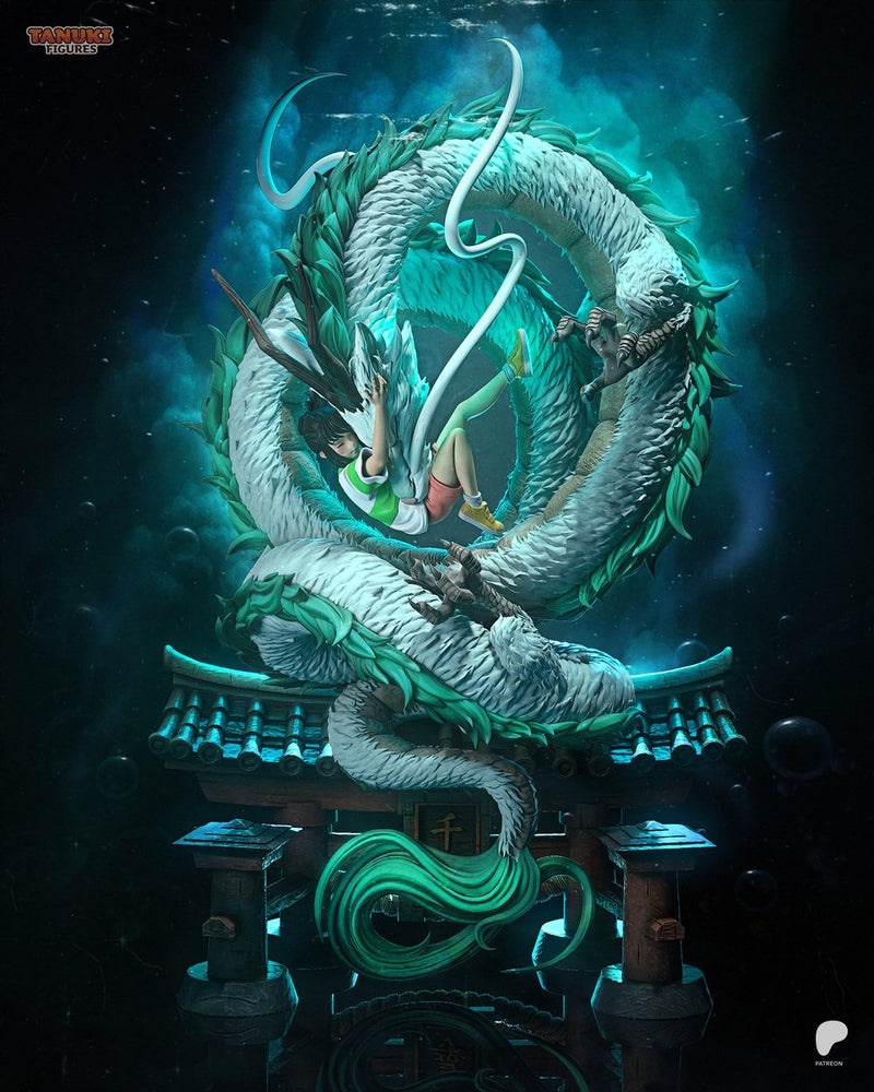 Chihiro & Haku – Spirited Away – Resin Statue