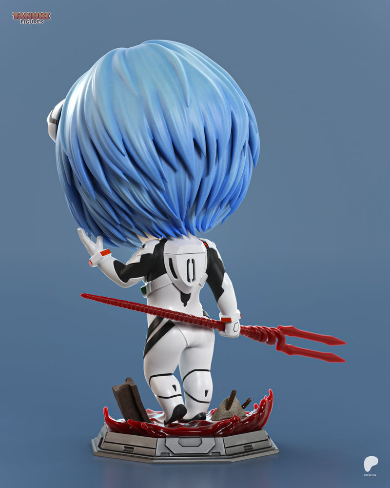 Rei Ayanami – Evangelion – Chibi Resin Figure
