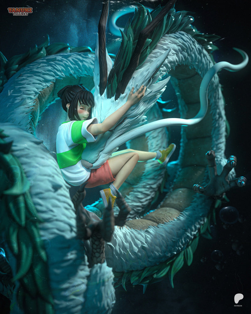 Chihiro & Haku – Spirited Away – Resin Statue