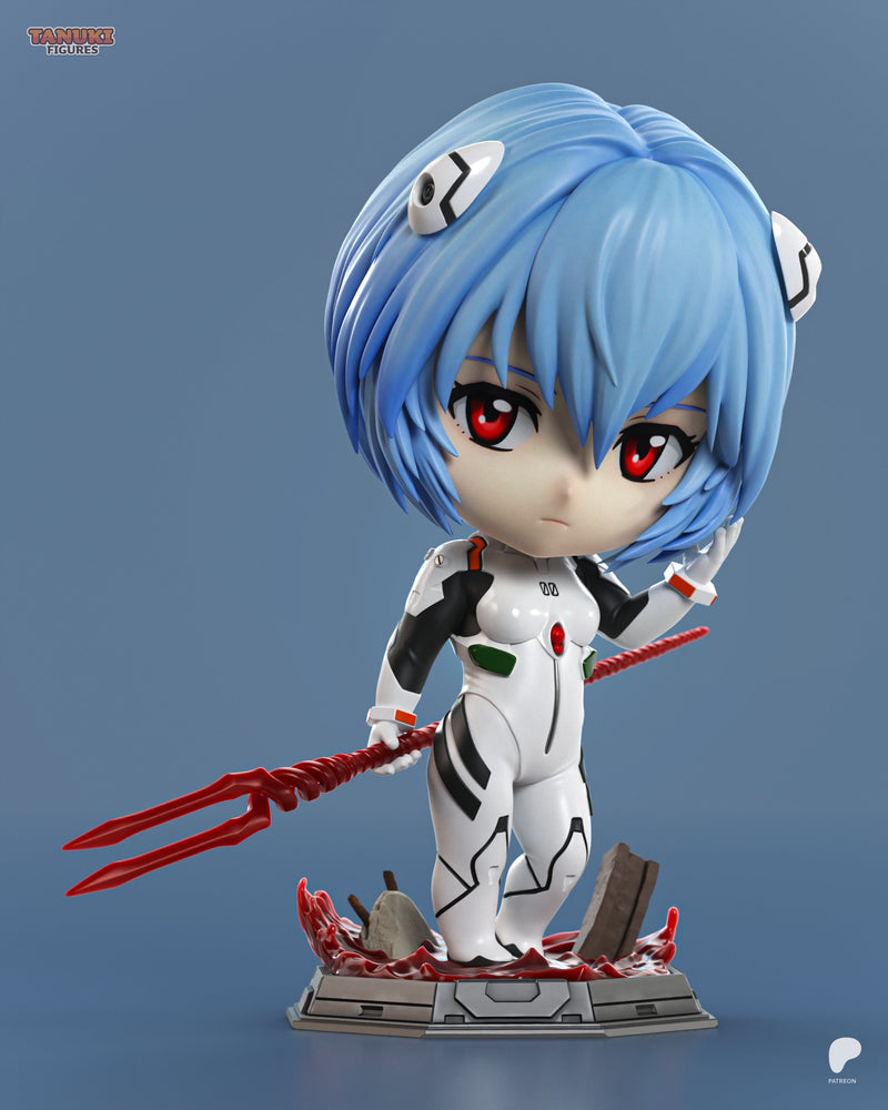 Rei Ayanami – Evangelion – Chibi Resin Figure