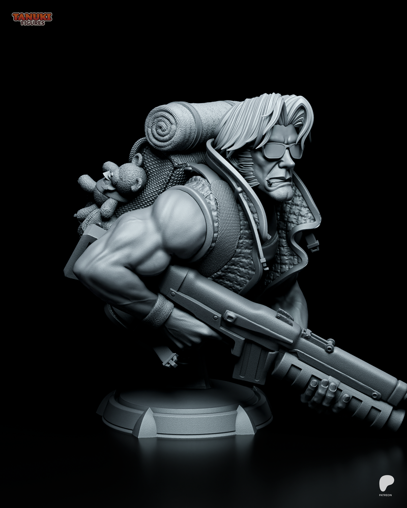 Tarma Roving – Metal Slug – Resin Bust