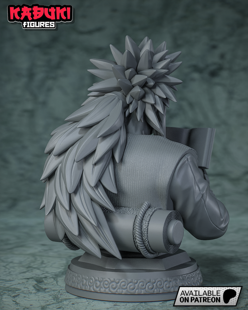 Bust Jiraiya – Naruto – Resin Bust