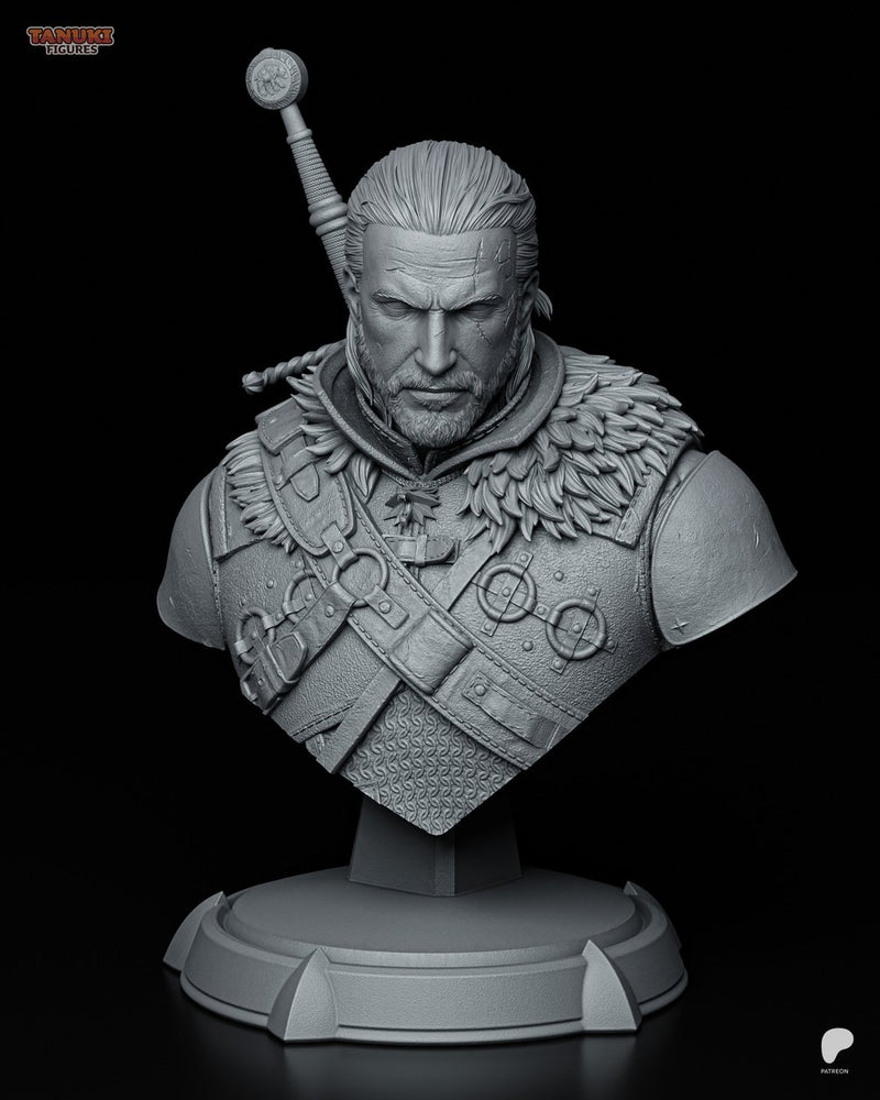 Geralt – The Witcher 3 – Resin Bust