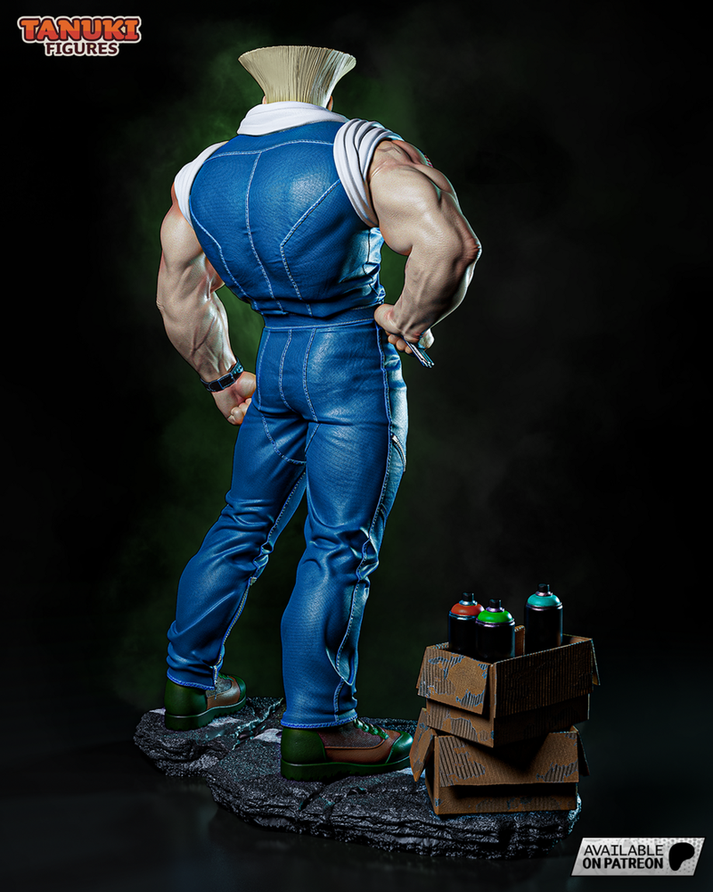 Guile – Street Fighter – Resin Statue