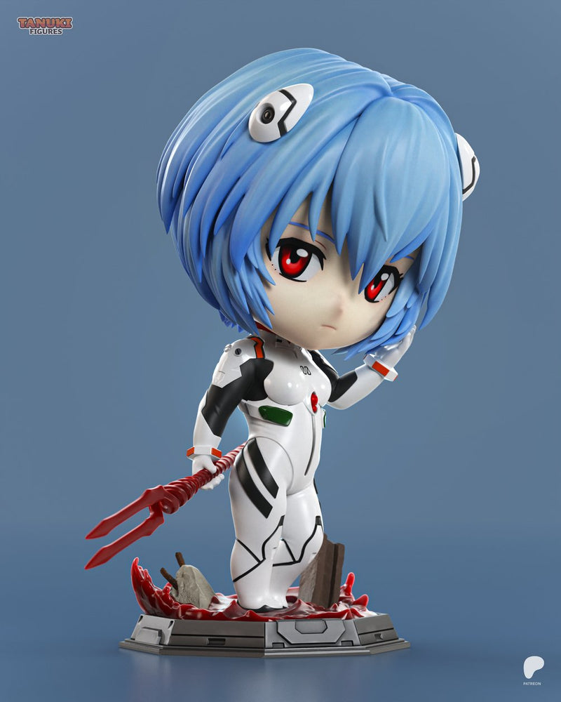 Rei Ayanami – Evangelion – Chibi Resin Figure