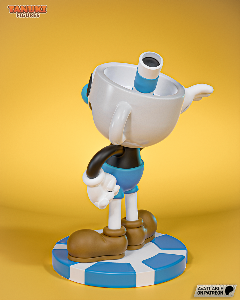 Mugman – Cuphead – Resin Statue
