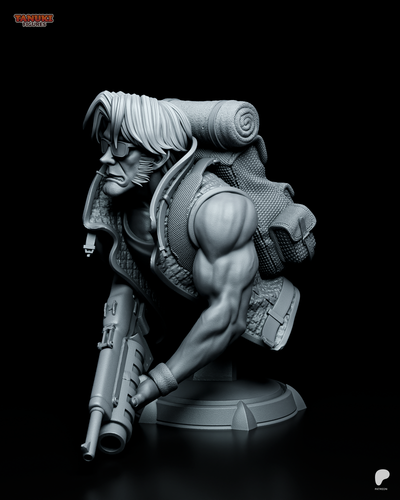 Tarma Roving – Metal Slug – Resin Bust