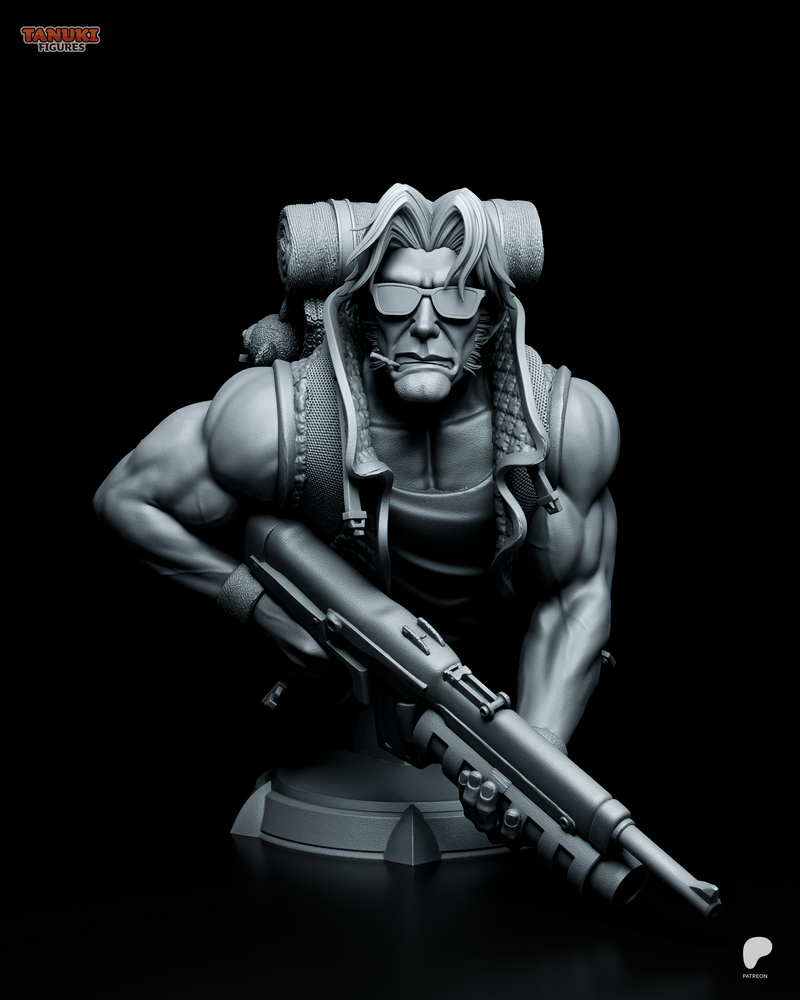 Tarma Roving – Metal Slug – Resin Bust