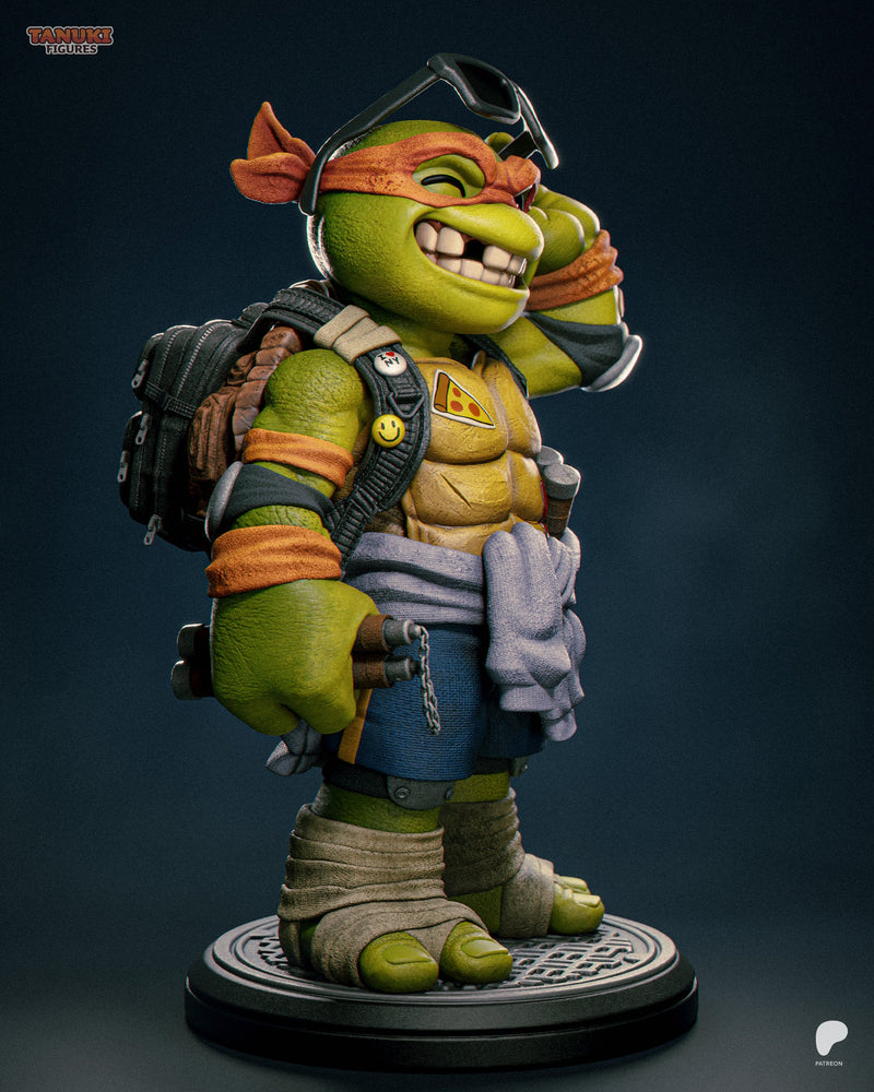 Michelangelo – TMNT – Toon – Resin Statue