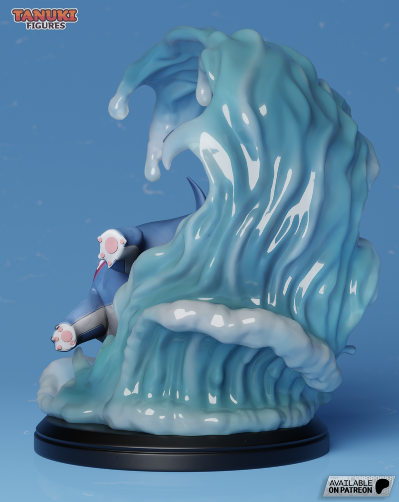 Jeff Shark – Resin Statue