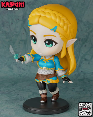 Princess Zelda Chibi TOTK – Chibi Resin Figure