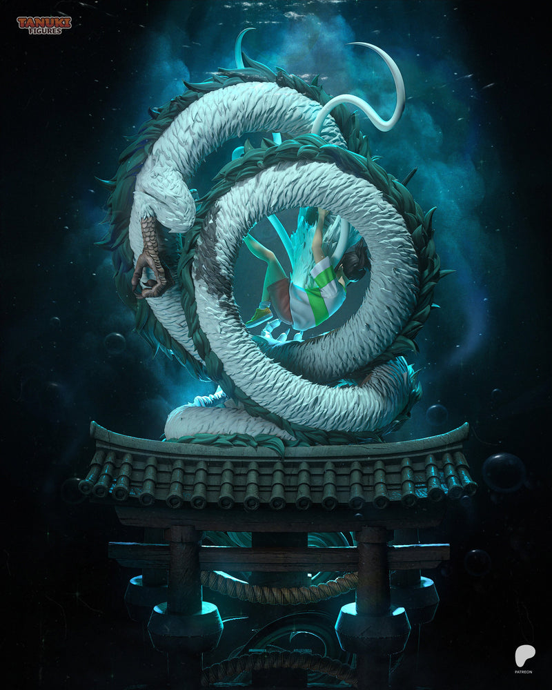 Chihiro & Haku – Spirited Away – Resin Statue