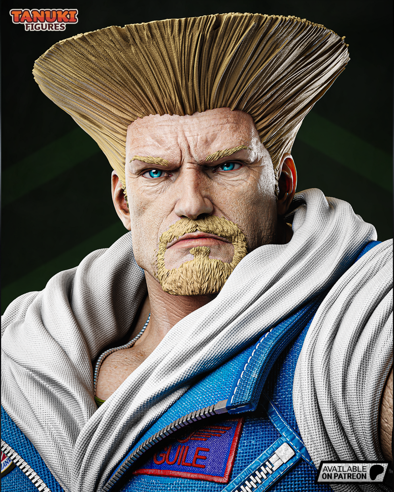 Guile – Street Fighter – Resin Bust