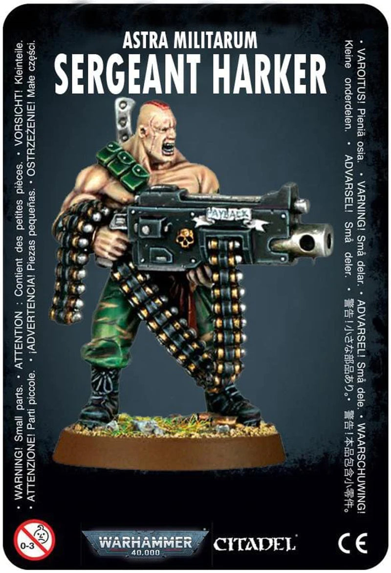 Warhammer 40k: Astra Militarum - Sergeant Harker
