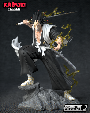 Zaraki Kenpachi – Bleach – Resin Statue
