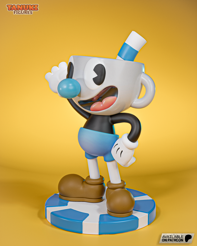 Mugman – Cuphead – Resin Statue