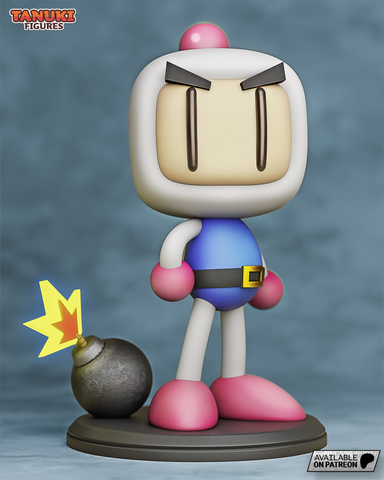 Bomberman – Resin Statue