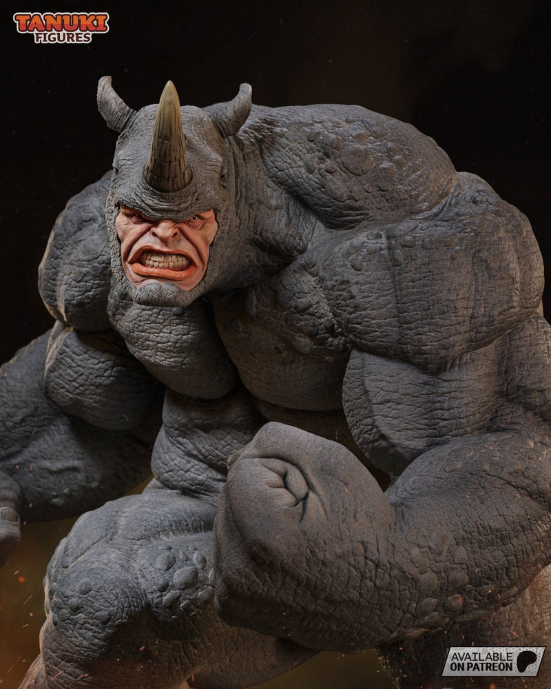 Rhino – Spider – Man – Resin Statue