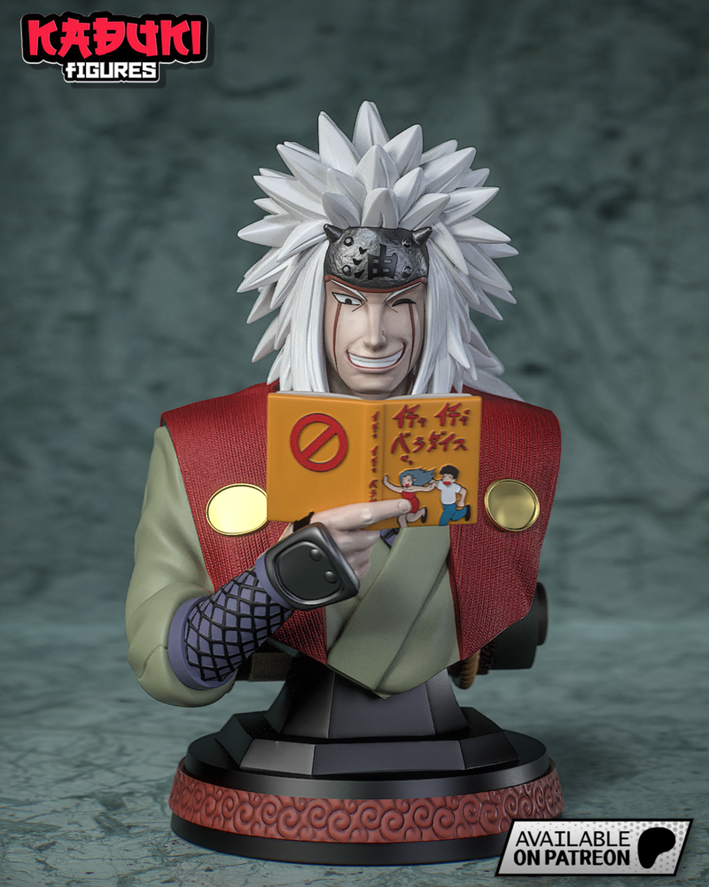 Bust Jiraiya – Naruto – Resin Bust