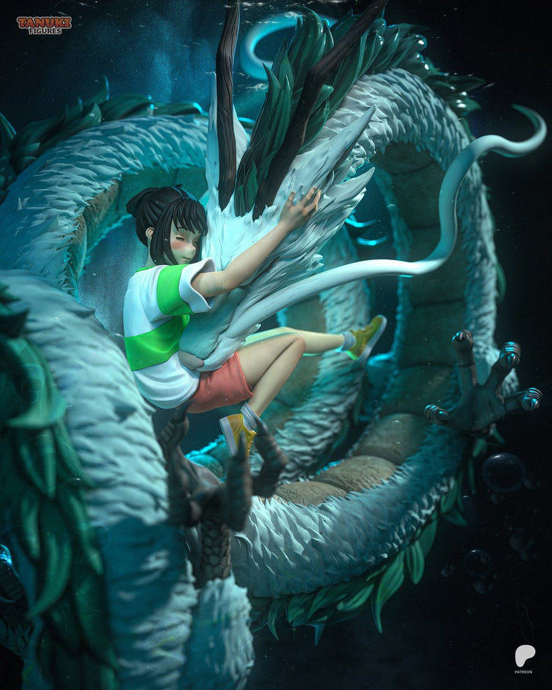 Chihiro & Haku – Spirited Away – Resin Statue