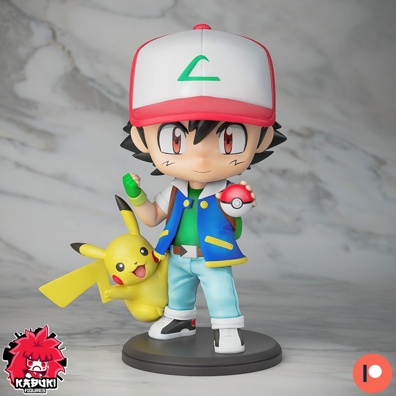 Ash Chibi – Chibi Resin Figure