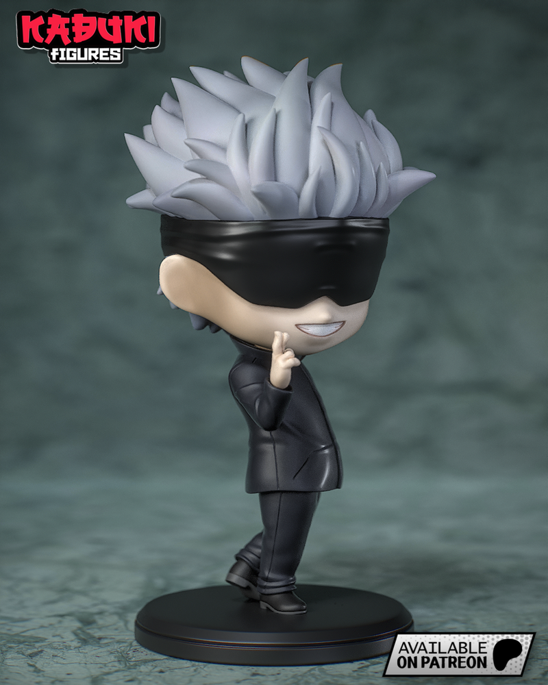 Chibi Satoru Gojo – Jujutsu Kaisen – Chibi Resin Figure