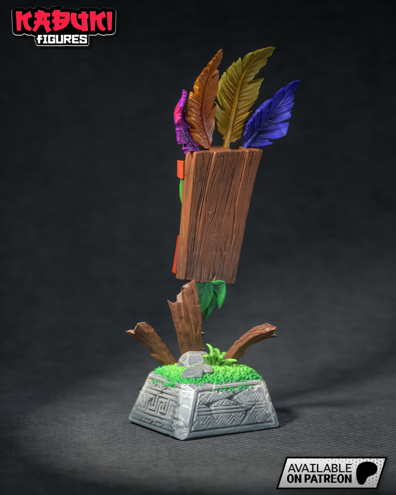 Aku Aku – Crash Bandicoot – Resin Statue