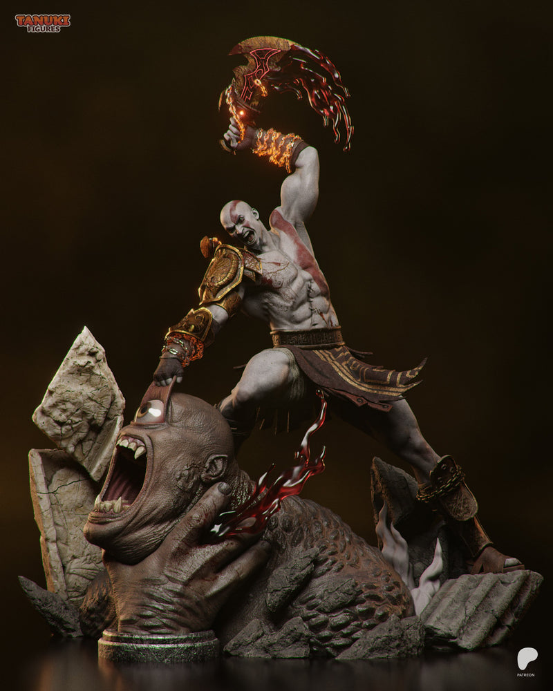 Kratos – God of War – Resin Statue