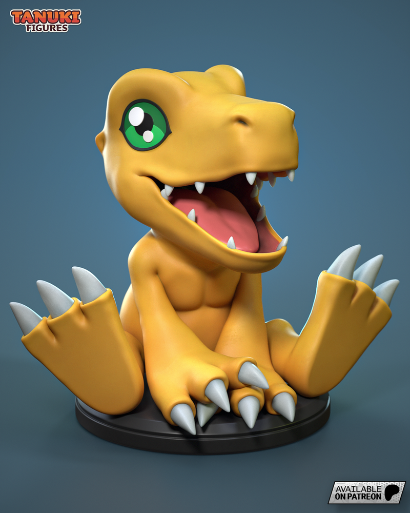 Agumon – Digimon – Resin Statue