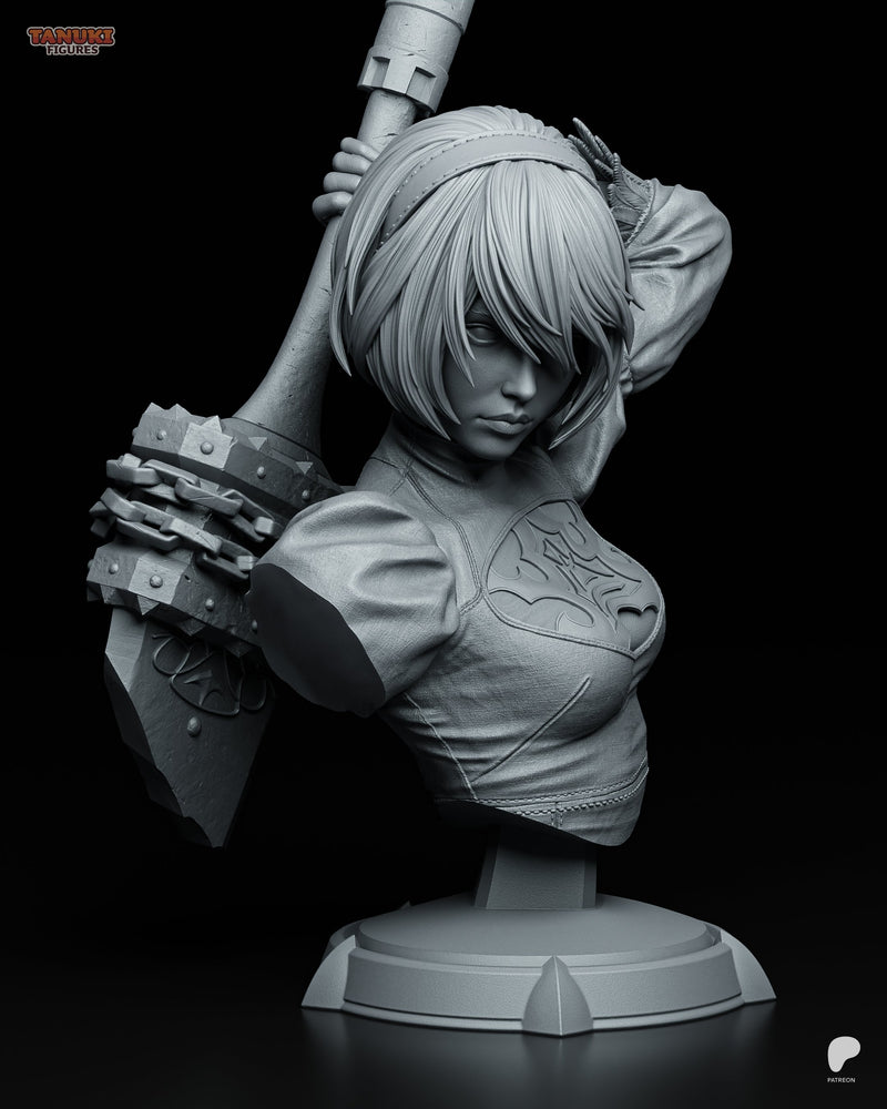 2B – NieR: Automata – Resin Bust