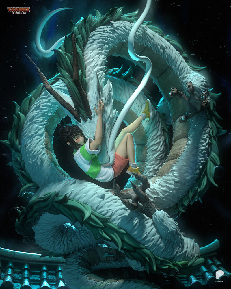 Chihiro & Haku – Spirited Away – Resin Statue