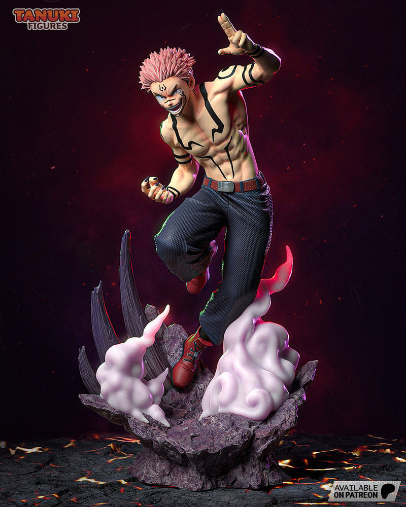Itadori/Sukuna – Jujutsu – Resin Statue