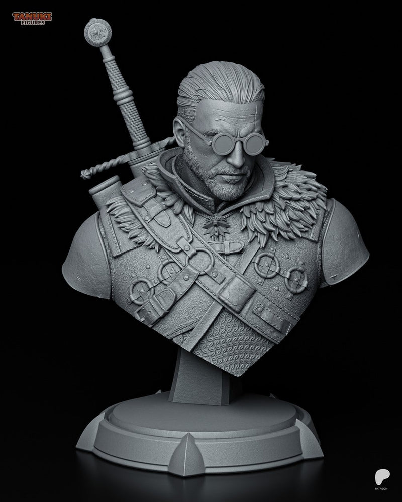 Geralt – The Witcher 3 – Resin Bust