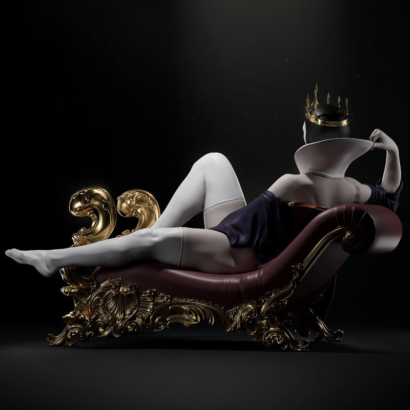 Evil Queen Resin Statue - view 4