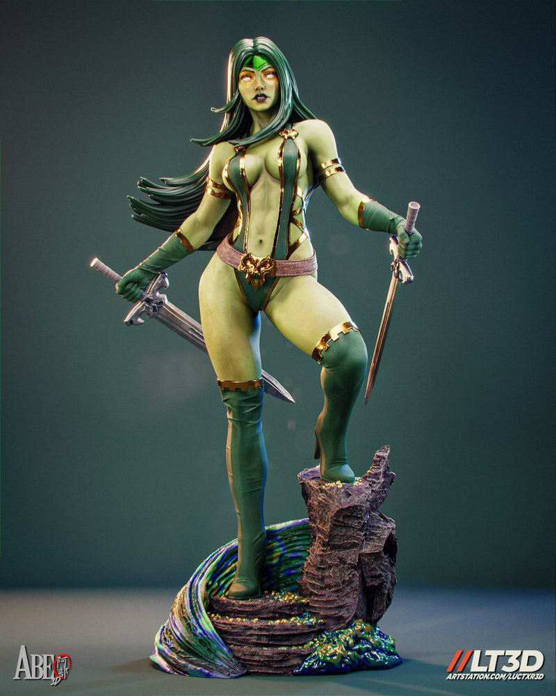 Gamora Resin Statue - view 1