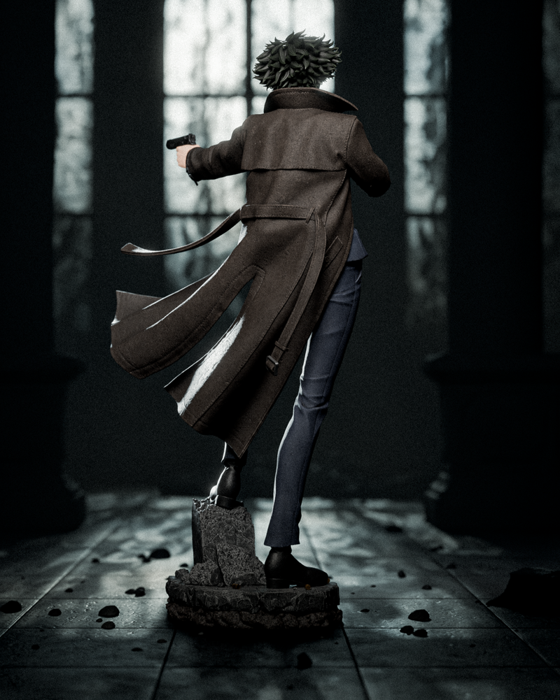 Spike Resin Statue - view 4