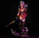Blood Moon Diana Resin Statue - view 3