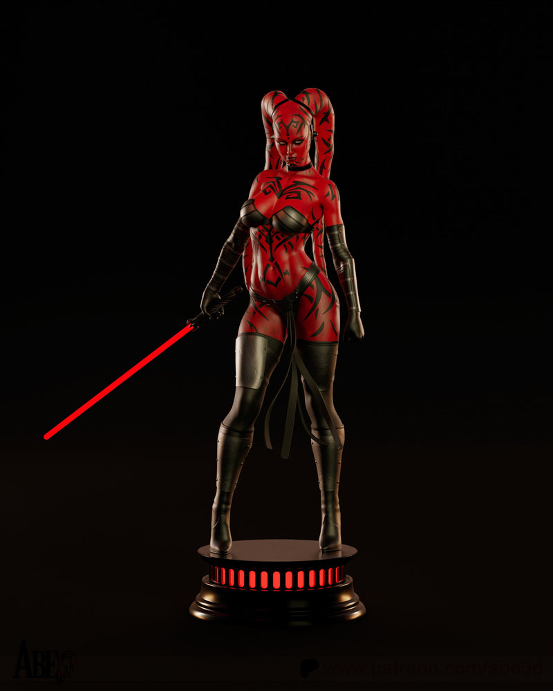Darth Talon Resin Statue - view 1