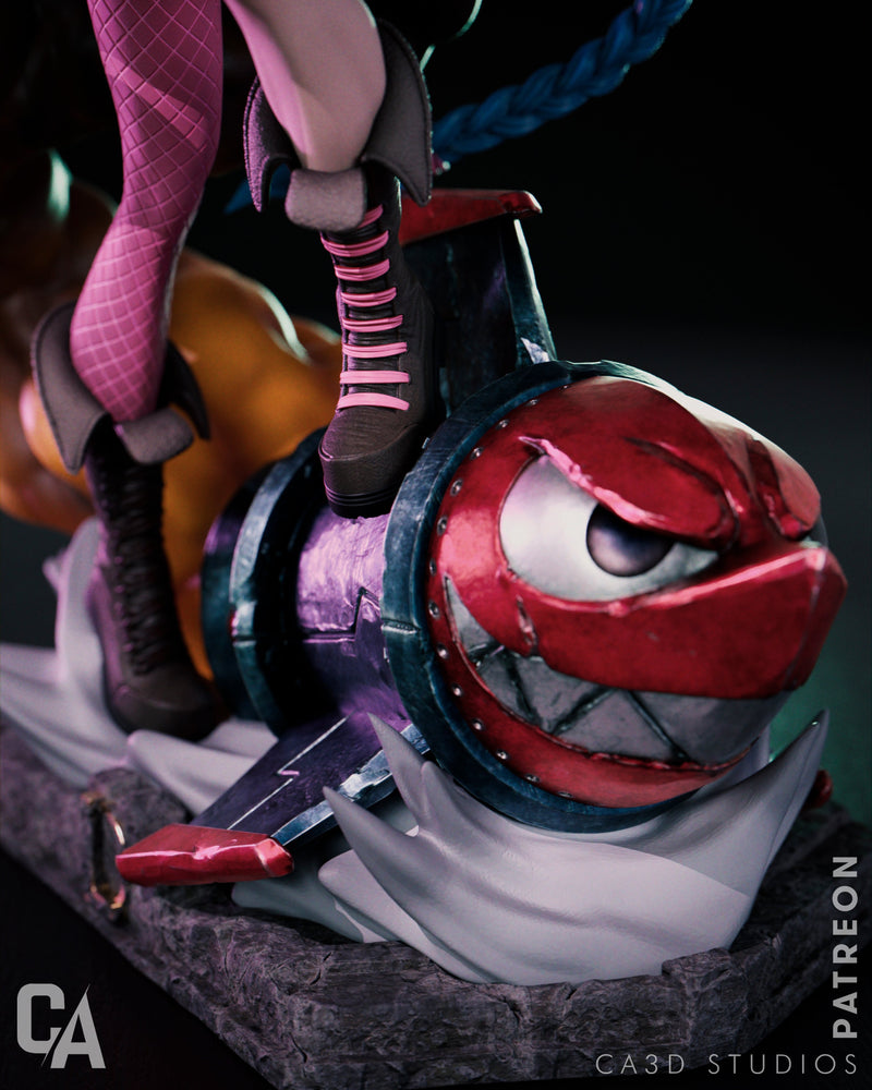 Jinx - 2 Resin Statue - view 2