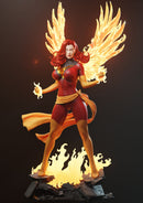 Dark Phoenix Resin Statue - view 8
