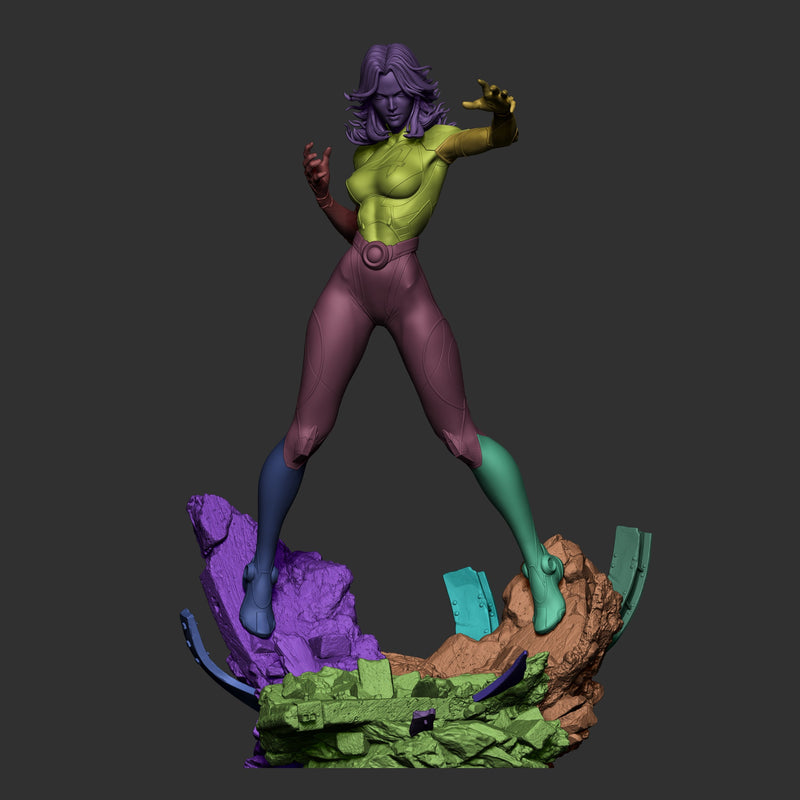 Invisible Woman Resin Statue - Design 1 - view 5