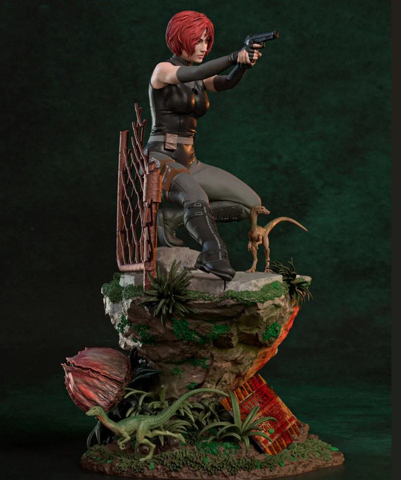 Regina Resin Statue - view 6