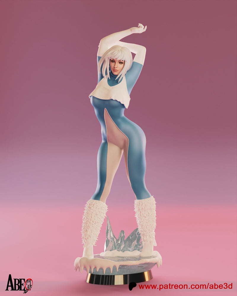 Ice Resin Statue - view 2