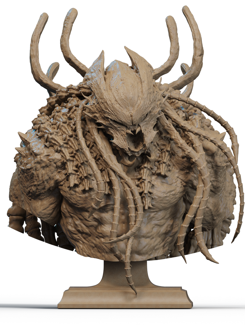 Predator King Resin Bust - view 1