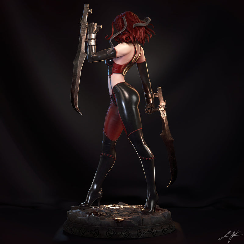 Rayne BloodRayne Resin Statue - view 3